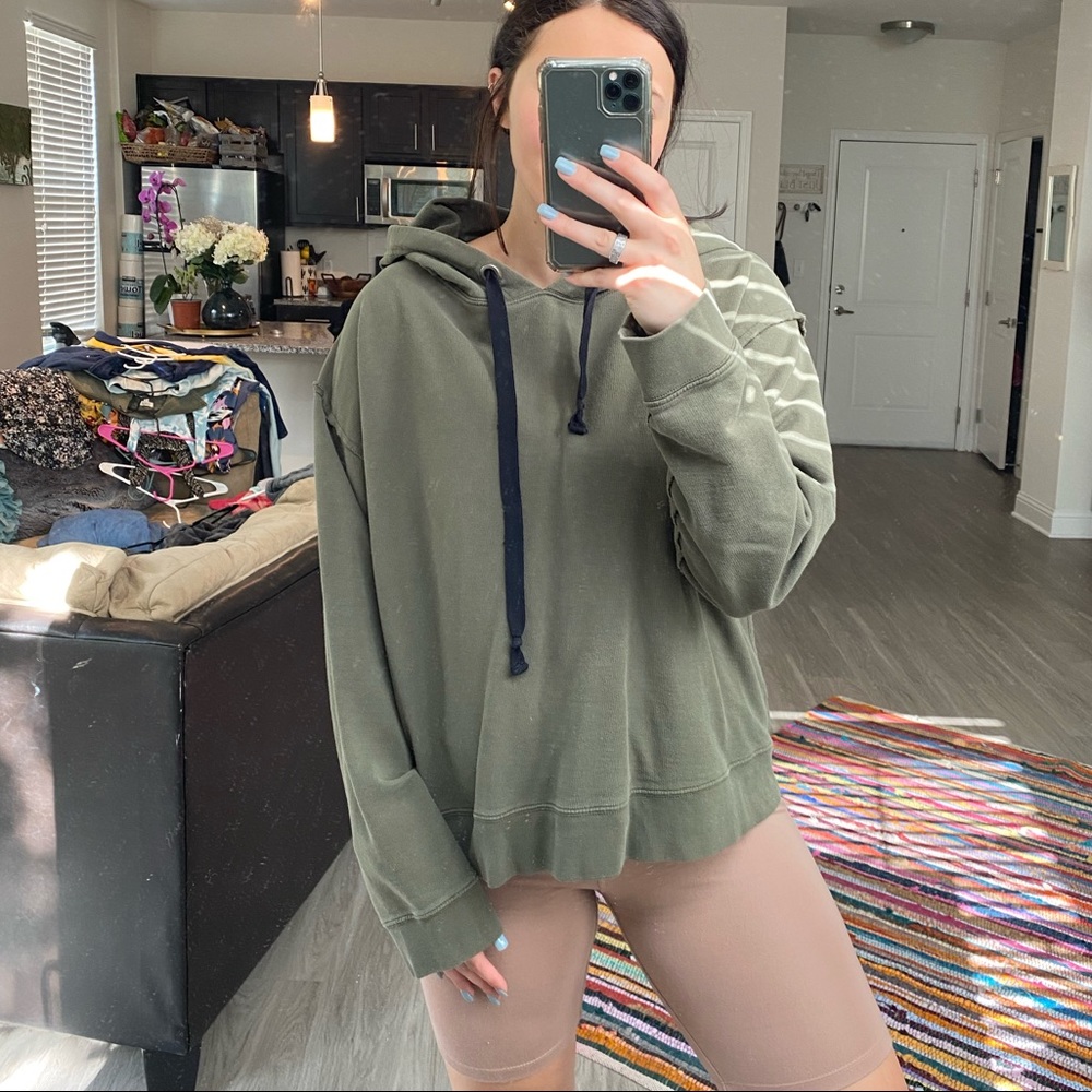 Basic Green Hoodie